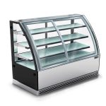 Vitrina pastelera 1.50 mt de 3 repisas