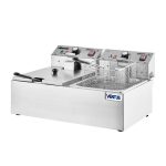 Freidora Eléctrica Doble Sobre Mesa