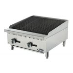 PARRILLA SOBRE MESA A GAS GLP CON PIEDRA VOLCANICA DE 61CM